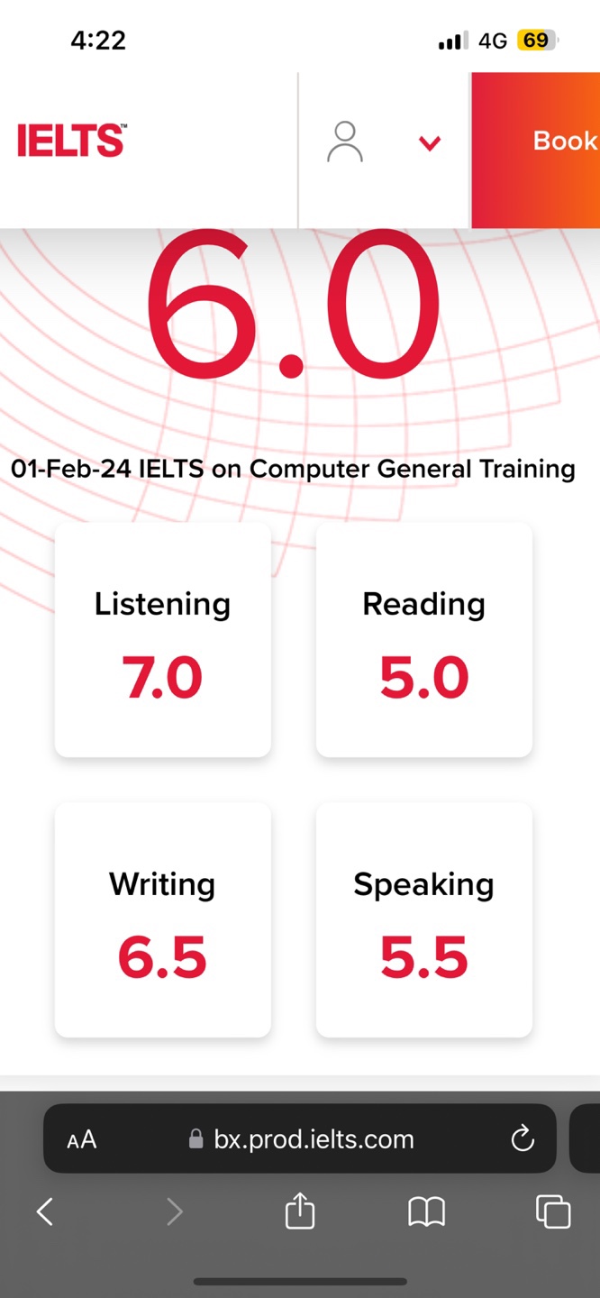 IELTS W 6.5. 2